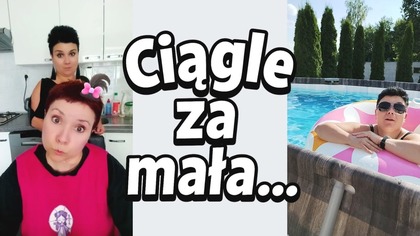 Ciągle za mała na ten wielki basen! 