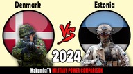 Dania vs Estonia 2024 | Porównanie siły militarnej #militarypower