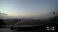 Oto jak się kończy szybka jazda we mgle
