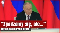 Putin zabrał głos w sprawie zawieszenia broni.  Odpowiedział Trumpowi | Gazeta.pl