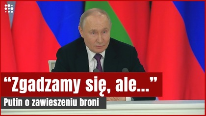 Putin zabrał głos w sprawie zawieszenia broni.  Odpowiedział Trumpowi | Gazeta.pl