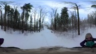 Wejście na Iglicę Skalną 526 m n. p. m.  Góry Złote Lądek-Zdrój.  Film 360°