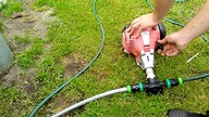 How to make Motopompa z pompki na wiertarkę i podkaszarki Niesamowite wynalazki Waserrpumpe water