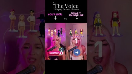 YOUR IDOL vs WHAT IT SOUNDS LIKE  #thevoice