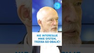 Korwin: NIE INTERESUJE MNIE SYSTEM, TRZEBA GO OBALIĆ! - Janusz Korwin-Mikke | Prawo Marcina #shorts