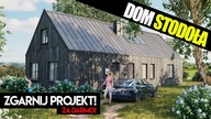 Dom stodoła szkieletowa  | Projekt domu stodoły |  Zgarnij projekt domu!