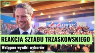 Znamy wyniki wyborów! Tak zareagował sztab Trzaskowskiego | Gazeta.pl