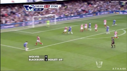 Premier League sezon 2011/2012 Chelsea 1-0 Stoke City [Drogba]
