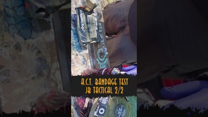  POLSKI OPATRUNEK A. C. T.  JB TACTICAL  HARD TEST | Sprzęt medycyny taktycznej 2/2