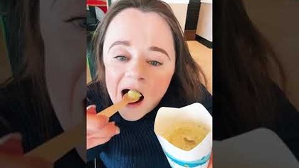 Test McFlurry Pistacjowego  | #shorts | Magdalena Augustynowicz