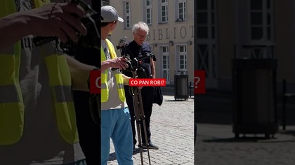 Wypędzanie demonów na rynku w Olsztynie! www. dotyknieba. org #dotyknieba