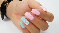 Sea Shell nails art Tutorial / Charbonne Gabriellenails