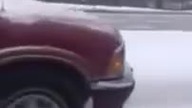 Takie tam na autostradzie 