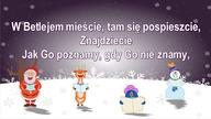 Pastorałka Nowy Rok bieży z linią melodyczną wolniej