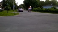 Mini pożar i mini w&oacute;z strażacki