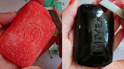 Soap Carving ASMR Relaxing Sounds no talking Satisfying ASMR Video