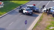 Policja ścigała go aż do Lublina [wideo z zatrzymania]