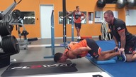 TRENING RUGBISTÓW