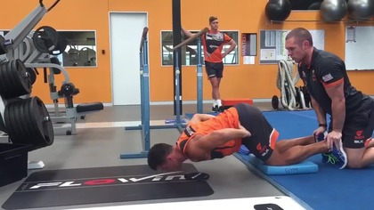 TRENING RUGBISTÓW