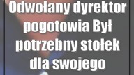 #Chełm Odwołany dyrektor pogotowia: Był potrzebny stołek dla swojego