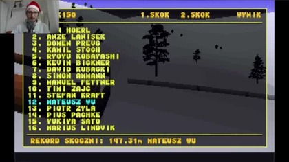 LECĘ POD WIATR (DSJ) #shorts #shortvideo #gaming #retro #skijump #dsj #klasyki #letsplay #twitch