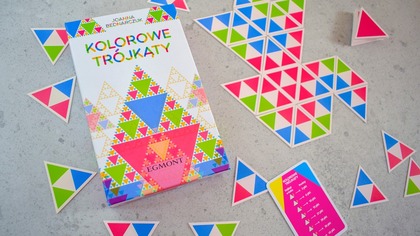 Kolorowe Trójkąty  Matematyczna zabawa od Egmont! 