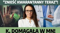 Znieść kwarantanny teraz! PiS demoluje państwo i gospodarkę? K.  Domagała w MN!