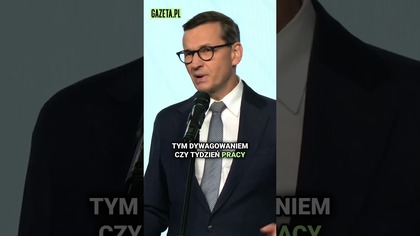 Morawiecki proponuje współpracę...  z rządem