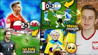 Polska WYGRYWA z Walią! Debiut Grabary...  Messi NIE DO ZATRZYMANIA! Wzruszające sceny na Wembley...