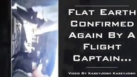 Capitan linii lotniczych potwierdza że lata na płaską powierzchnią jak naleśnik