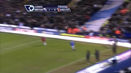 Premier League sezon 2009/2010 Birmingham City 1-0 Man Utd Jerome
