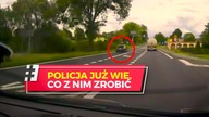 Pędził pod prąd. Brawura tego kierowcy może go drogo kosztować