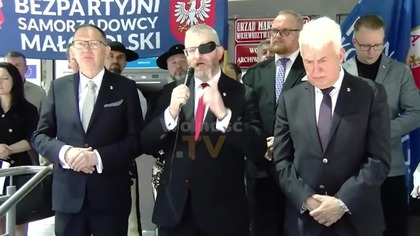 BRAUN Z PIKIETĄ POD URZĘDEM MIASTA KRAKOWA!