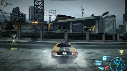 Need For Speed World: Extremely Crazy flying car [Glitch]