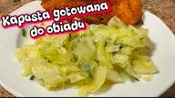 Gotowana BIAŁA KAPUSTA bez cebuli - najpyszniejszy dodatek do obiadu