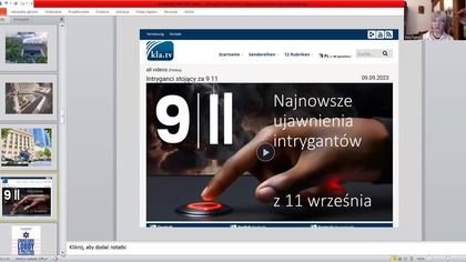 Ewa Pawela - KAMIENIE MILOWE NWO (WTC 9/11) (11.09.2023)