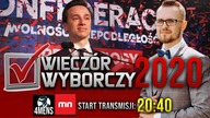 Wieczór Wyborczy Krzysztofa Bosaka \\ 4MensTV i Media Narodowe