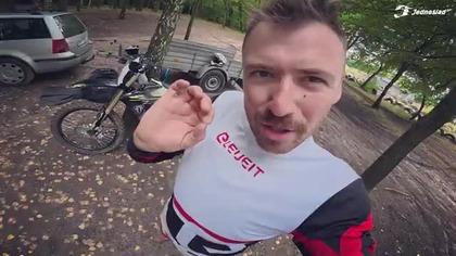 Marzyłem o tym od dawna! Pierwsza jazda na nowiutkim enduro: Triumph TF 250E.  ONBOARD z KOMENTARZEM