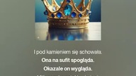 Ona złotą koronę ma