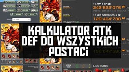 KALKULATOR ATAKU I DEFENSYWY WSZYSTKICH JEDNOSTEK W DRAGONBALL Z DOKKAN BATTLE dokkanessentials