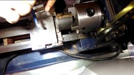 Facing on the mini Lathe Toczenie wałka fi 45 na mini tokarce