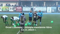 Orzeł Lubawka - Olimpia Kamienna Góra 12. 11. 2023 r.  CzadGol # 104