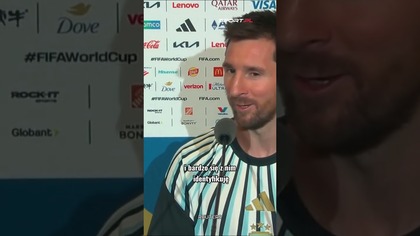 Leo Messi zagrał kosmiczny mecz i zaczął mówić o...  legendzie tenisa.