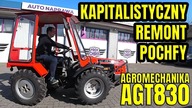 Naprawa mini traktorka AGT  wymiana łożyska i składanie mostu