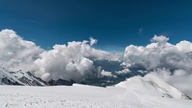 Taniec chmur nad Mont Blanc