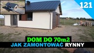 Odcinek 121.  Budowa domu do 70m2.  Montowanie rynien zakończone!