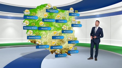 Prognoza pogody na TVN Meteo (18. 09. 2023)