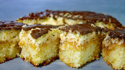 Ciasto kokosowe z kajmakiem  najlepszy przepis krok po kroku