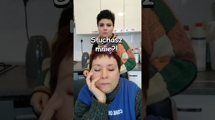Czy ona słucha?  #shorts #humor