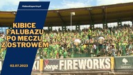 Kibice Falubaz po meczu z Ostrowem - 02. 07. 2023r.